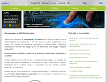 Tablet Screenshot of nmielectronics.com